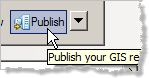 “服务编辑器”工具条上的“发布”按钮